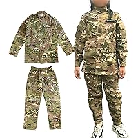 Amazon.co.jp: [SHENKEL] キッズ 迷彩服 上下セット 子供 150